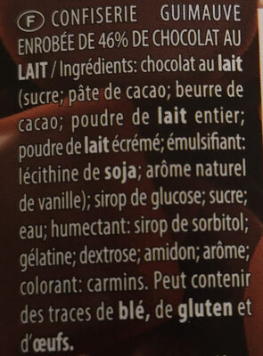 Chamallows Choco - Ingredients - fr