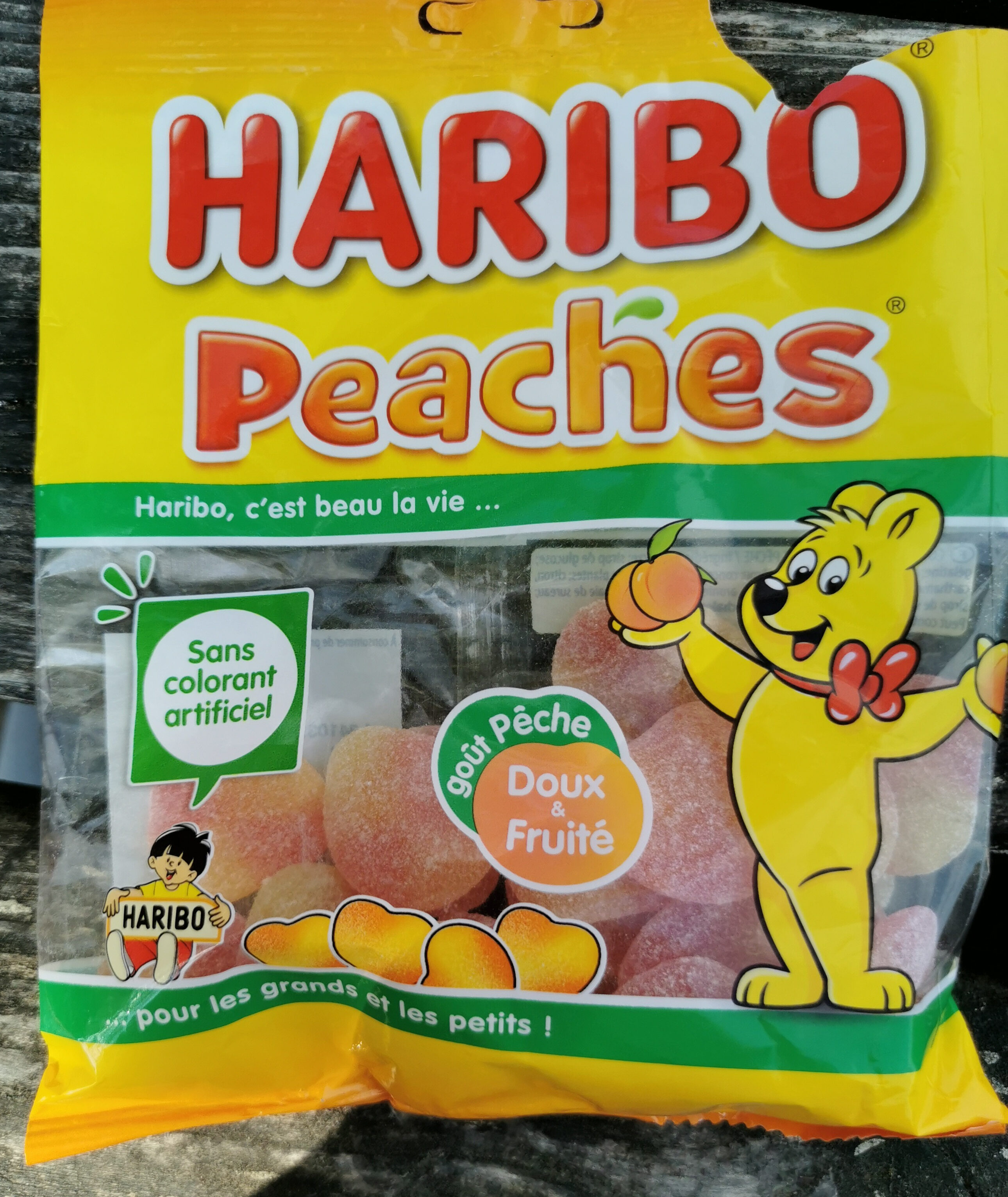 Haribo Peaches - Ingrédients
