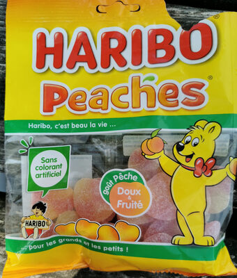 Haribo Peaches - Instruction de recyclage et/ou informations d'emballage