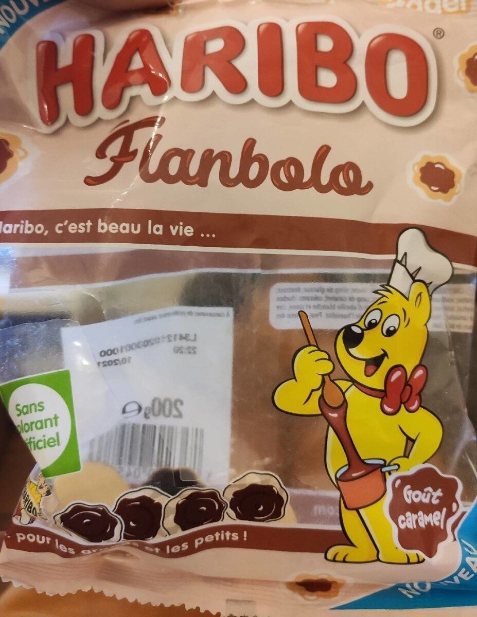 Flanbolo goût caramel - Instruction de recyclage et/ou informations d'emballage