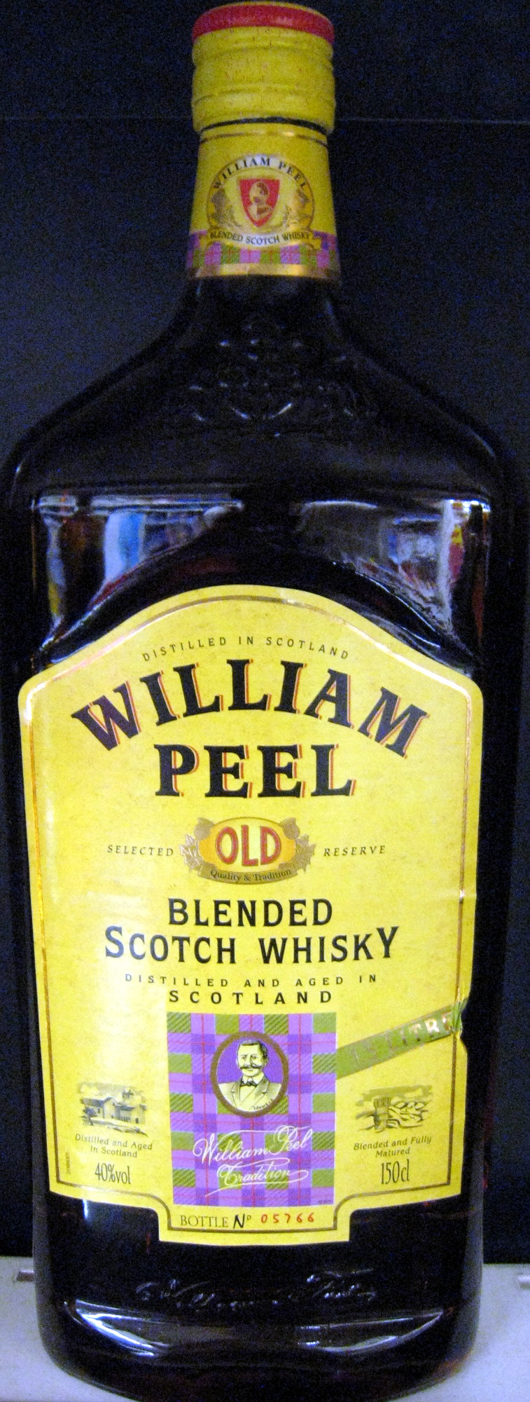 Whisky Ecosse blended sans âge 150 cl William Peel - Produit