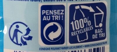 Vichy Célestins eau minérale naturellement gazeuse - Recycling instructions and/or packaging information - fr