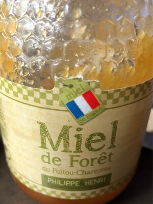 Miel de Forêt du Poitou-Charentes - Recycling instructions and/or packaging information - fr
