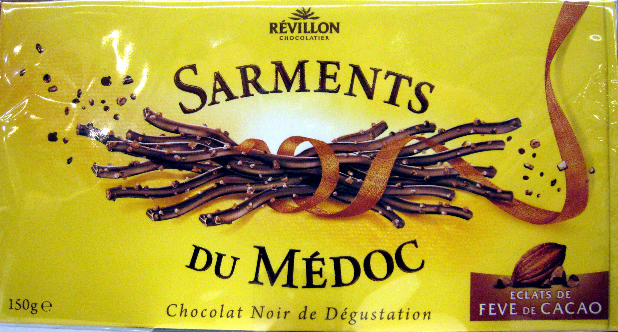 Sarments du Médoc Éclats de Fève de Cacao - Product - fr