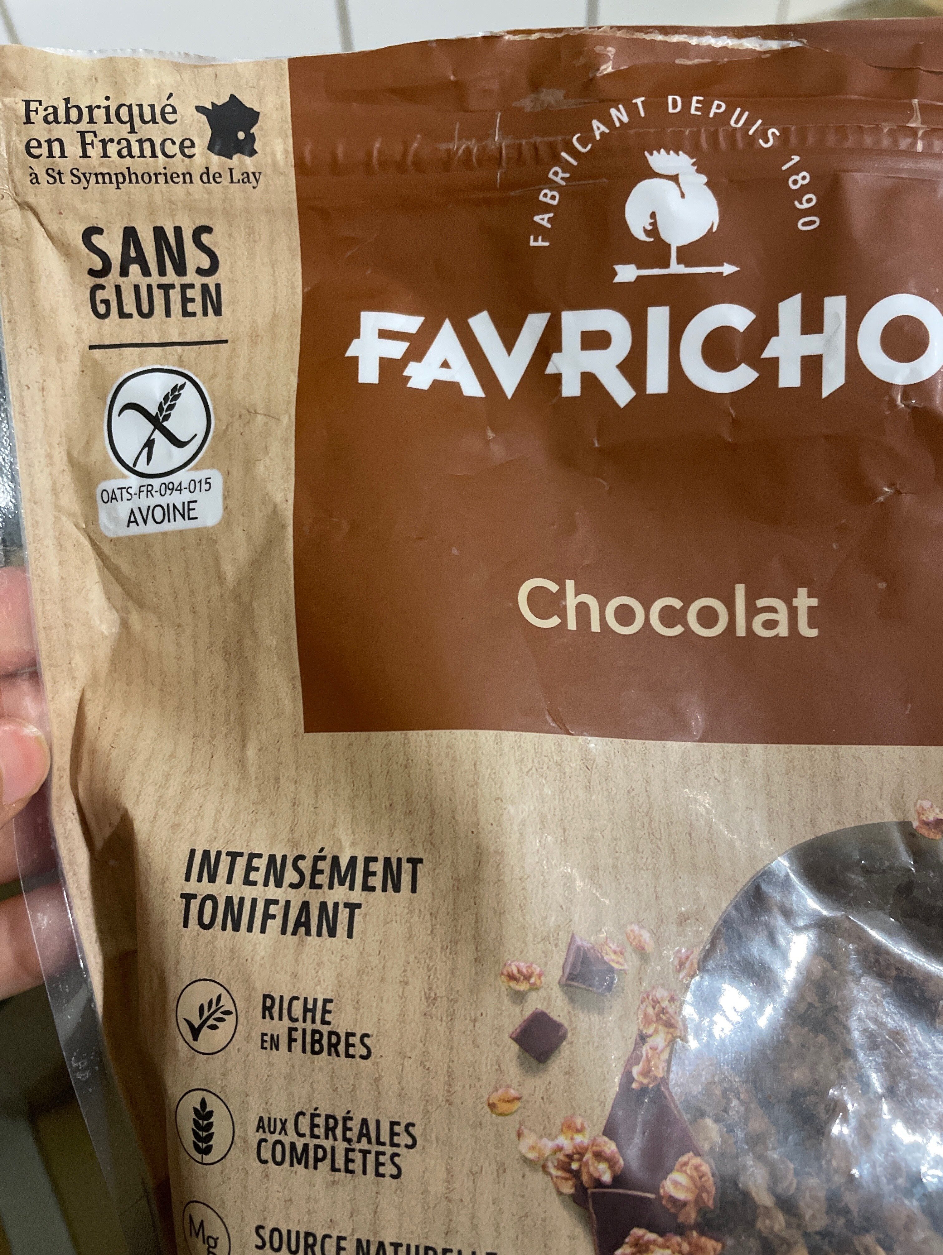 Chocolat - Ingredients - fr