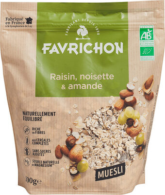 Raisin, noisette & amande - Product - fr
