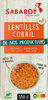 Lentilles corail - 产品