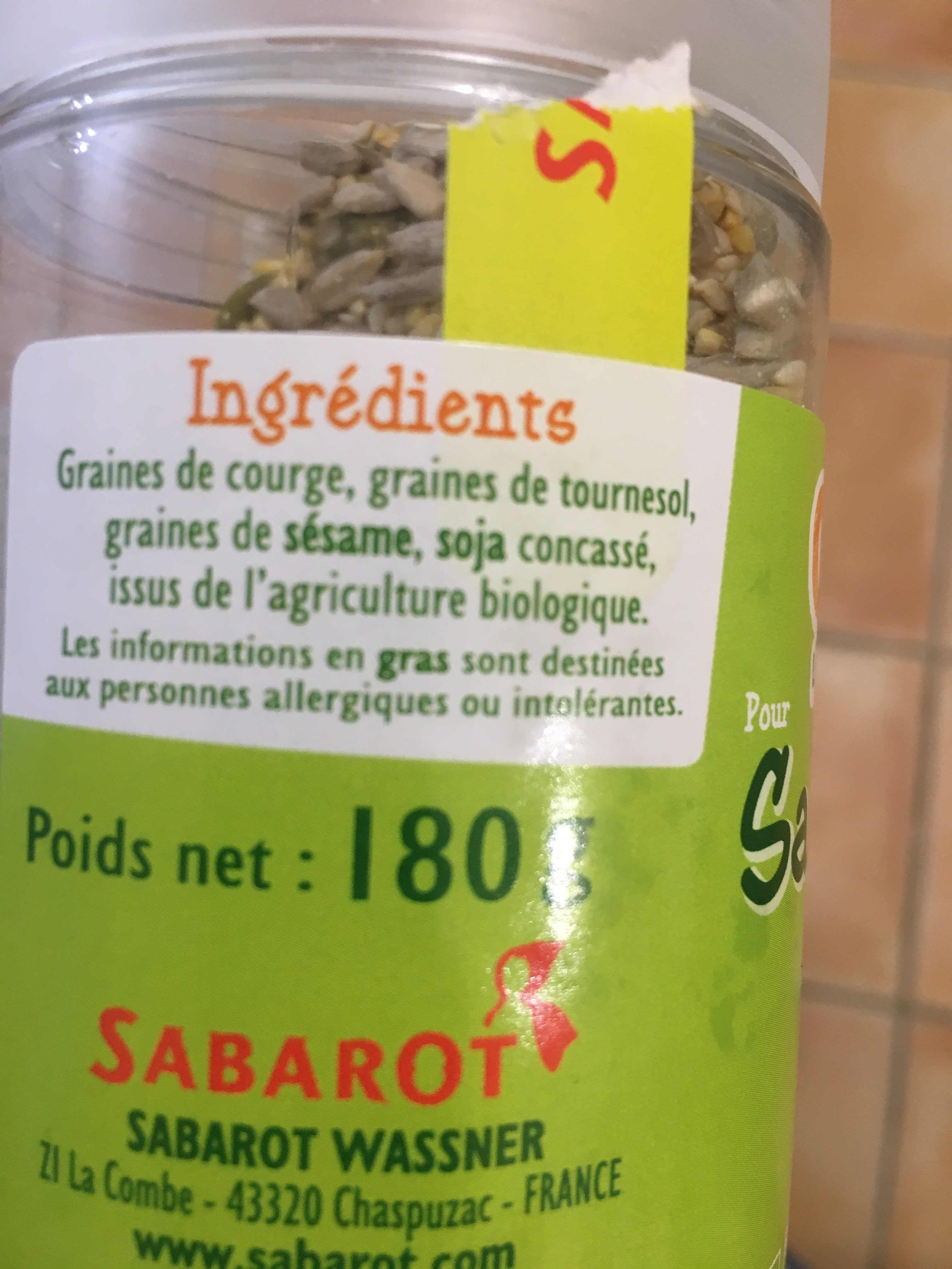 Graines pour salades - Ingredienser - fr