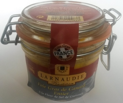 foie gras de canard entier à la fleur de sel de  Guérande - Product - fr