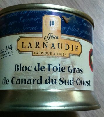 Bloc Foie Gras De Canard Igp Sud Ouest - Product - fr