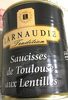 SAUCISSES DE TOULOUSES AUX LENTILLES - Product