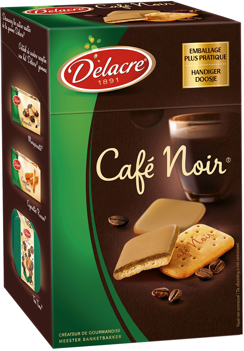 Delacre cafe noir biscuits glaces cafe - Produit