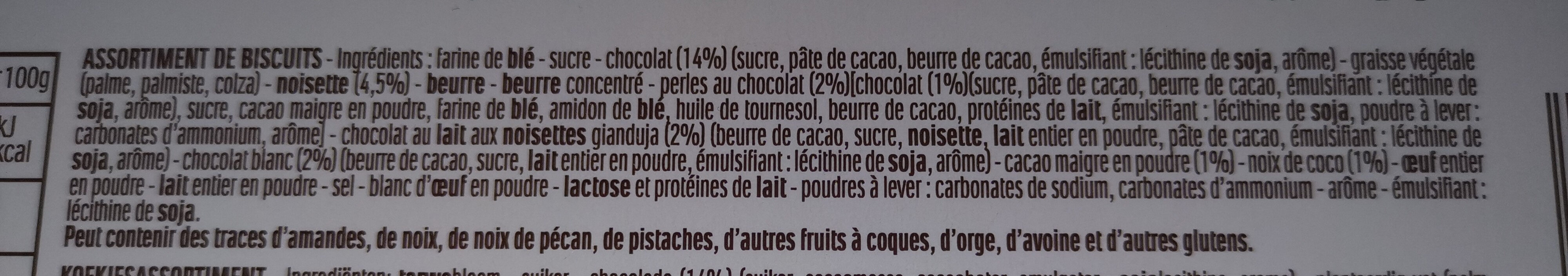 Étoile - Ingredients - fr