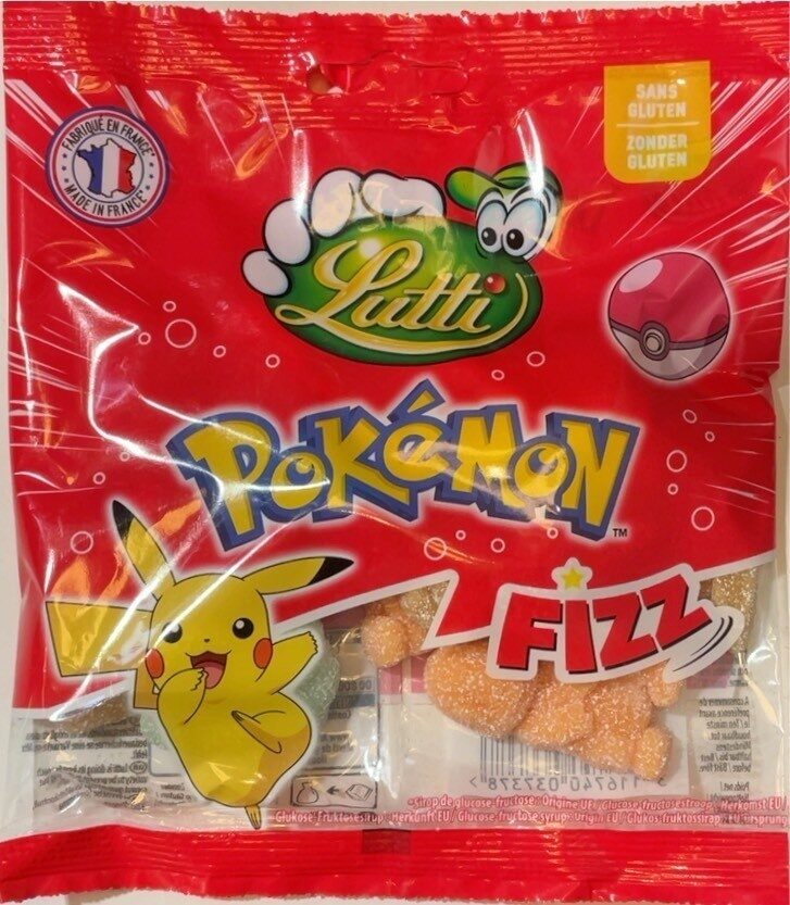 Confiserie gélifiée aromatisée Pokemon Fizz - Product - fr