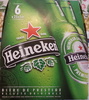 Bière blonde (pack de 6 x 25 cl) Heineken - Product