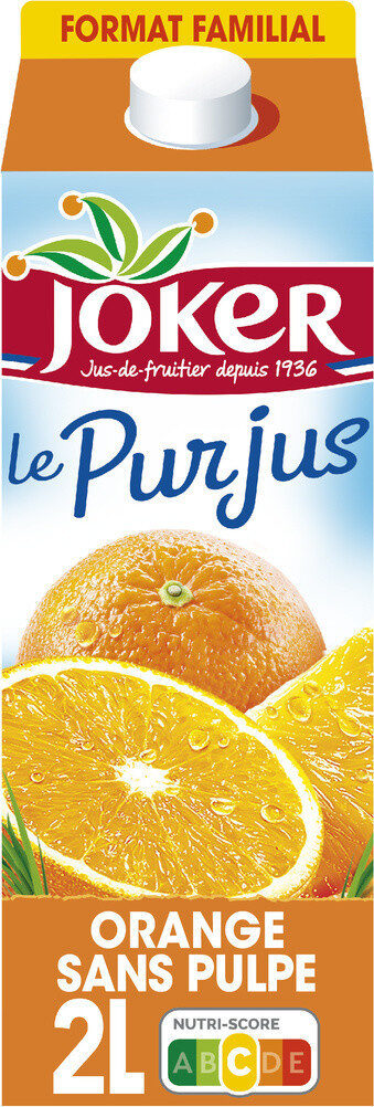 PUR JUS Orange sans pulpe - Produkt - fr