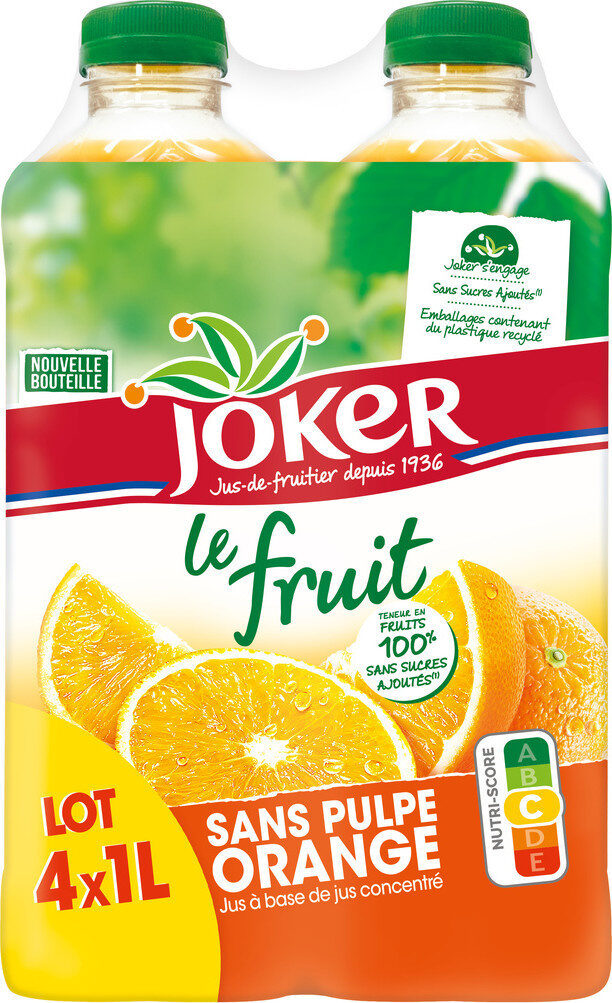 Le Fruit sans pulpe orange - Prodotto - fr
