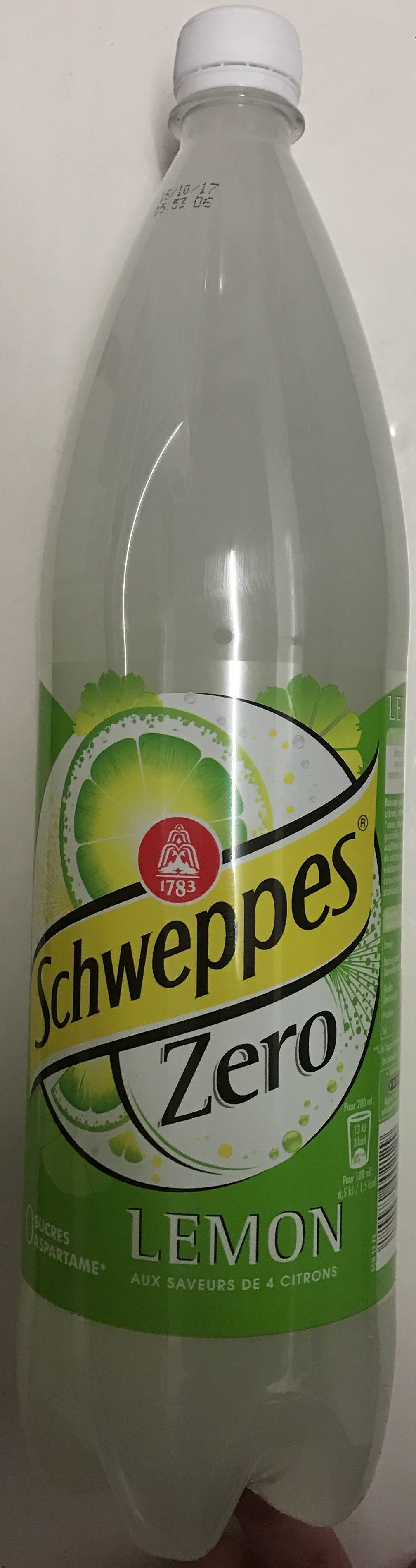 Schweppes Zero Lemon - Produit