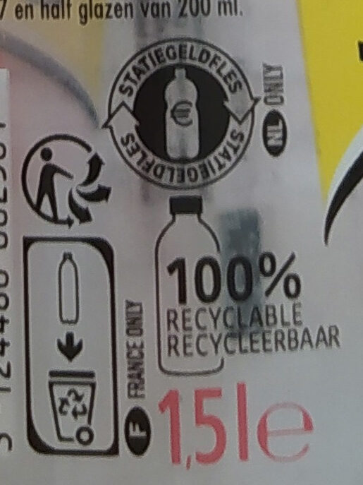 Schweppes Agrumes - Instruction de recyclage et/ou informations d'emballage