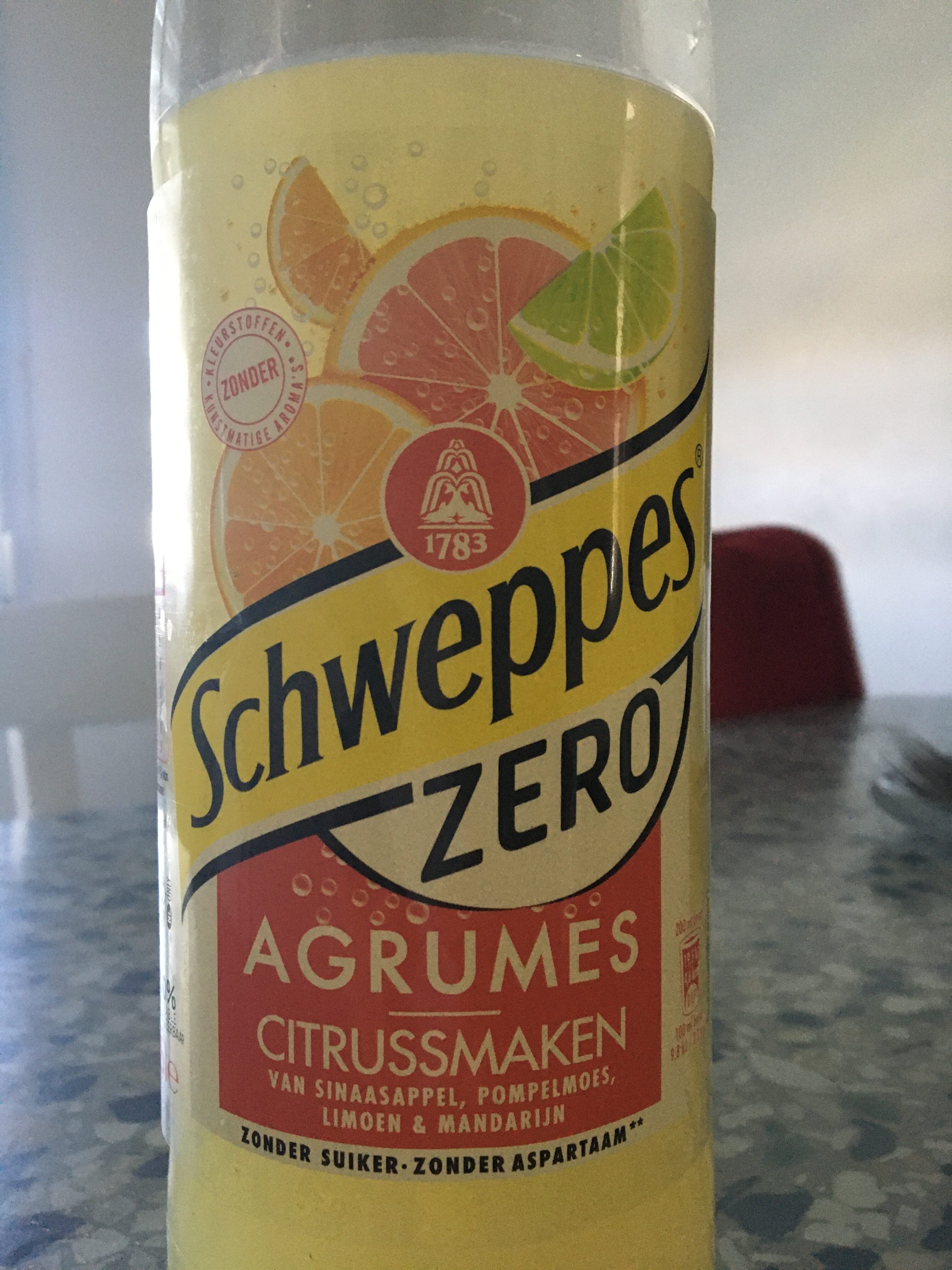 Schweppes Zero Agrum' - Product - en