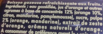 Orangina et sa Pulpe - Ingredients - fr