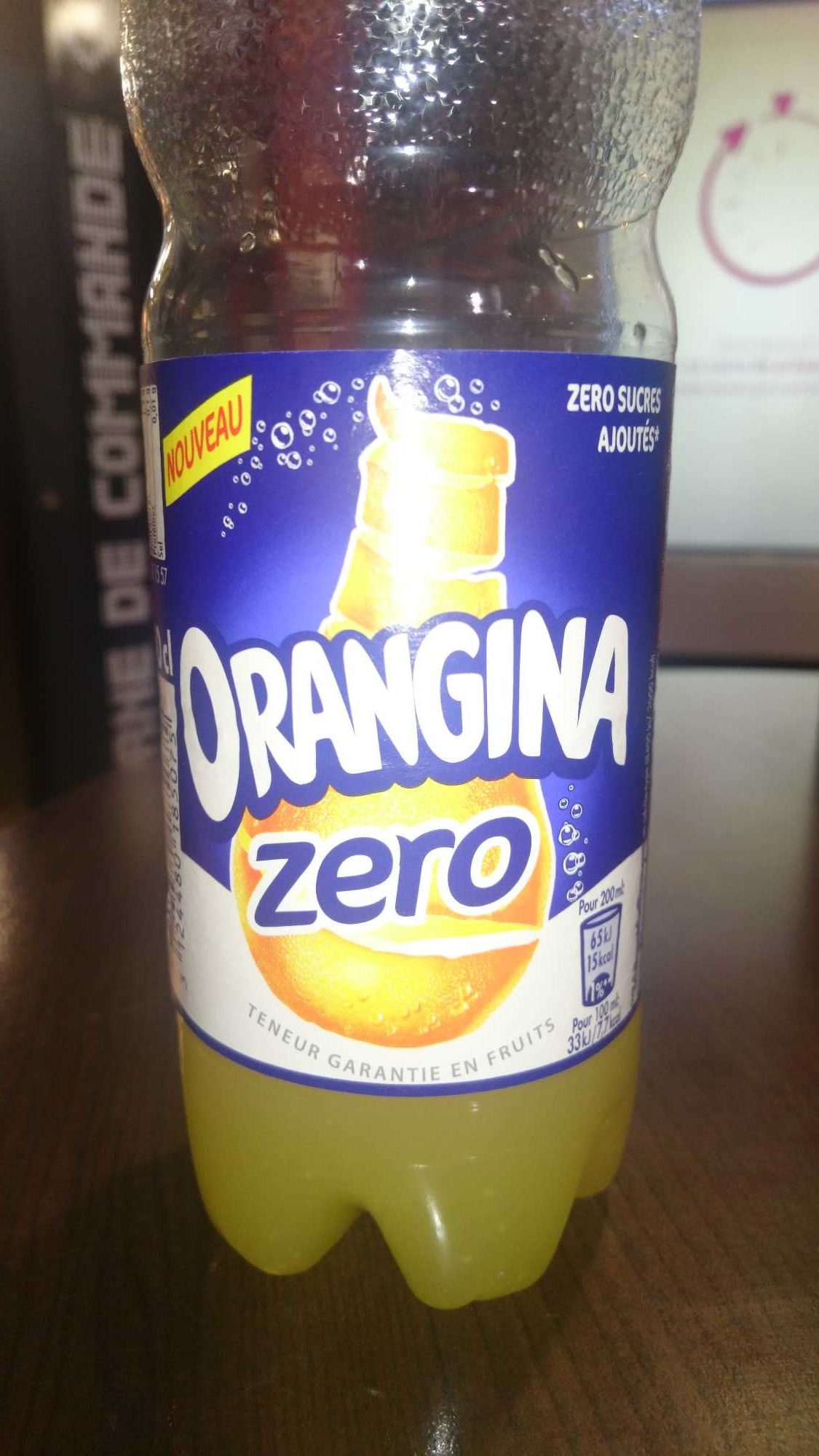 Orangina Zero - Produit