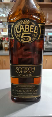 Scotch Whisky Label 5, 40°, - Produit