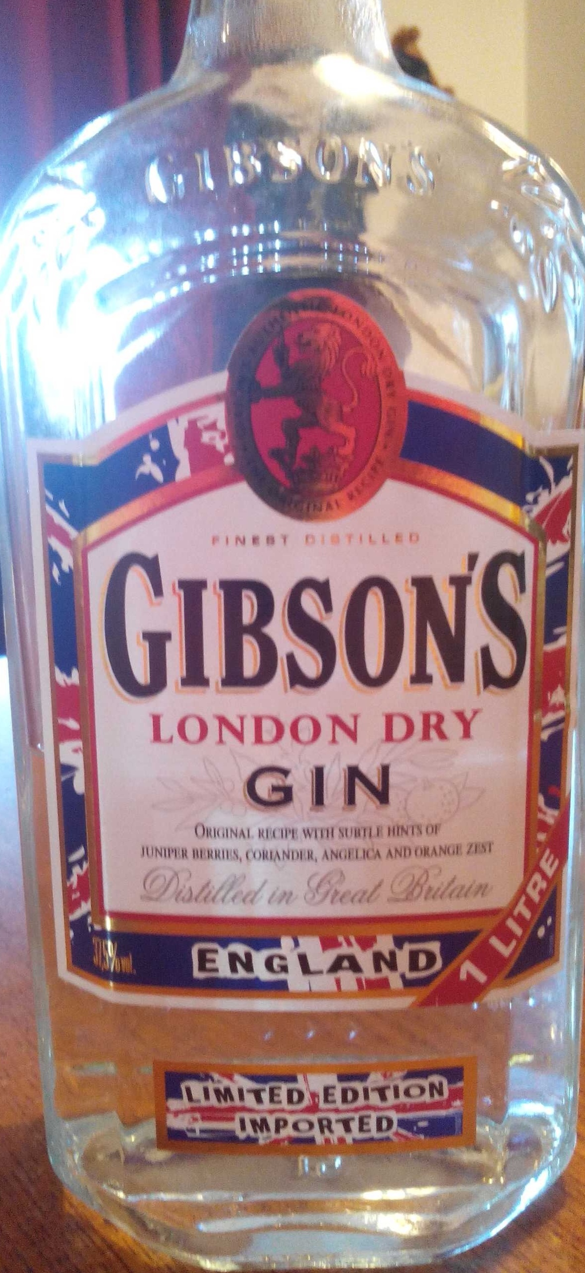 London Dry Gin - Produit