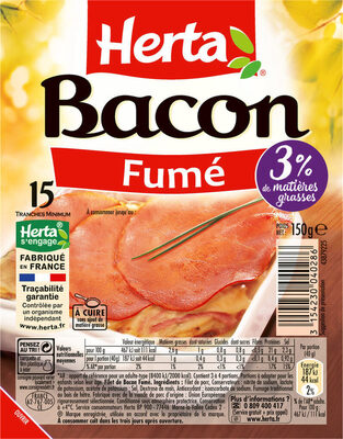 Bacon Fumé - Produit