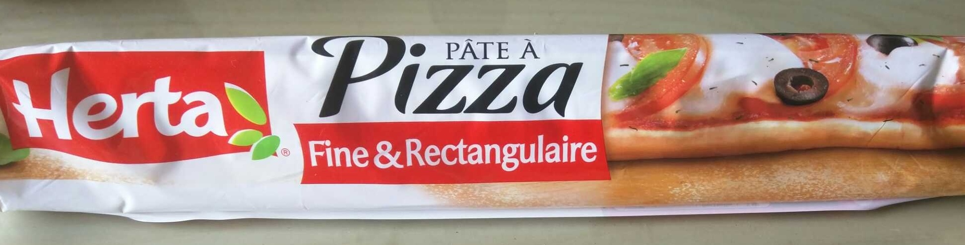 Pâte à pizza Fine et Rectangulaire - Producto - fr