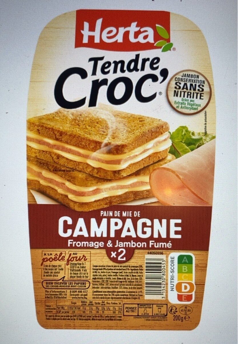 Tendre croc’ Campagne - Product - fr