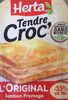 Tendre croc l'original jambon fromage - نتاج