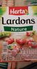 Lardons Nature - Produit