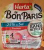Le Bon Paris au torchon -25% de sel - Produit