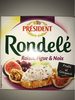 Rondelé Raisin,Figue & Noix - Produit