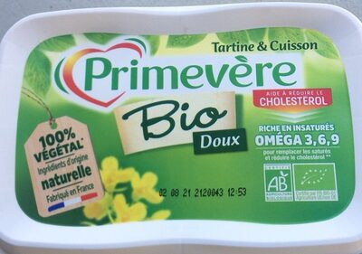 Primevère bio doux - Tartine & cuisson - Prodotto - fr