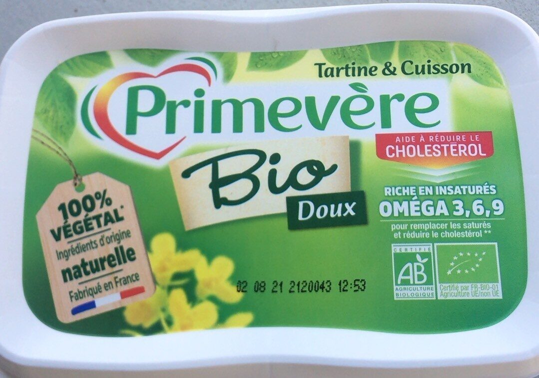 Primevère bio doux - Tartine & cuisson - Prodotto - fr