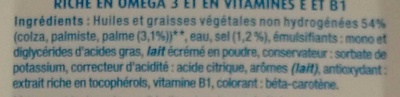 Tartine demi-sel 100% végétal - Ingredientes - fr