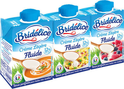 Bridélice Crème légère fluide 12%Mat. Gr. - Produit