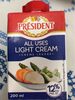 Light cream - Product