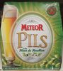 Biere blonde Meteor Pils pakc 6x25cl Brasserie Meteor - Product