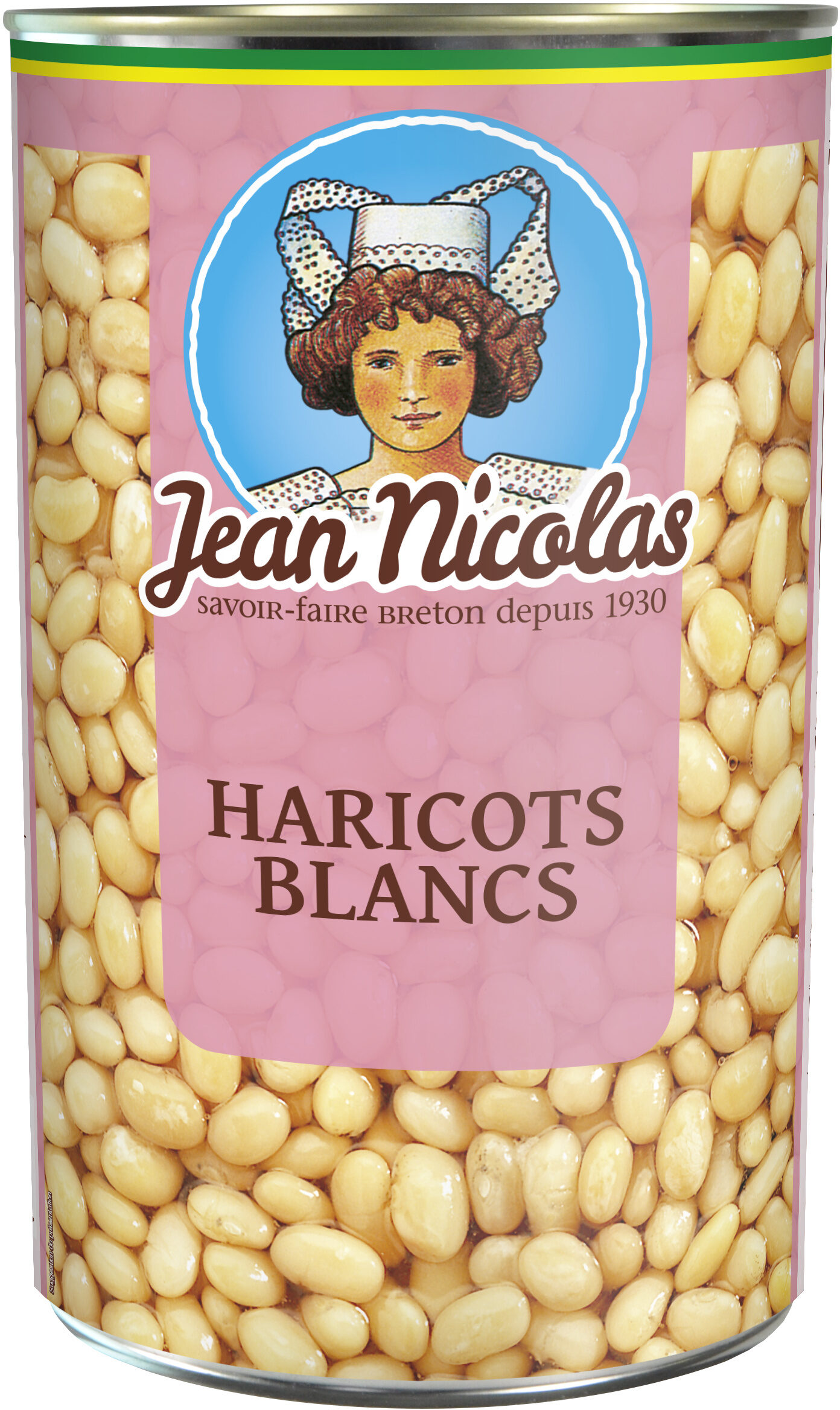 Jean nicolas 2655g haricots blancs au naturel - Prodotto - fr