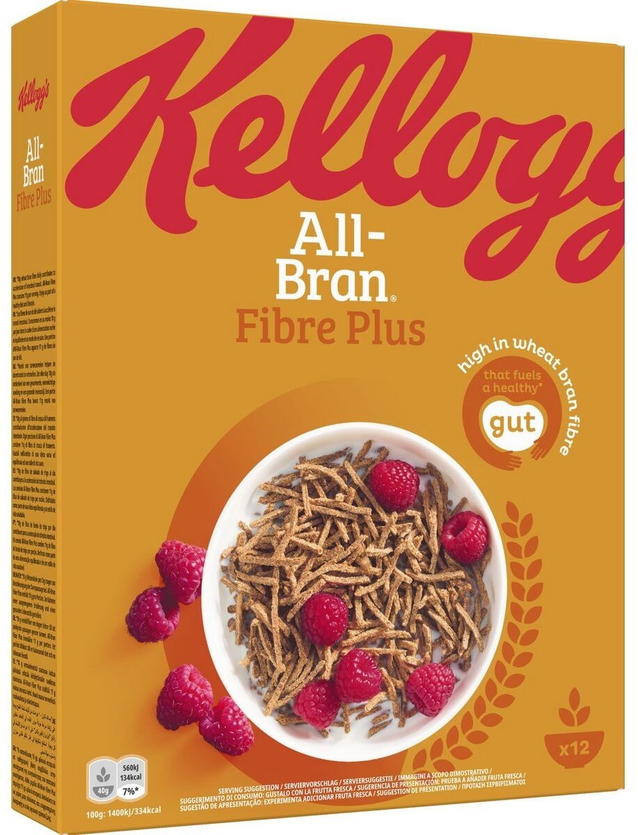 Céréales All Bran Kellogg's Fibre Plus - Product