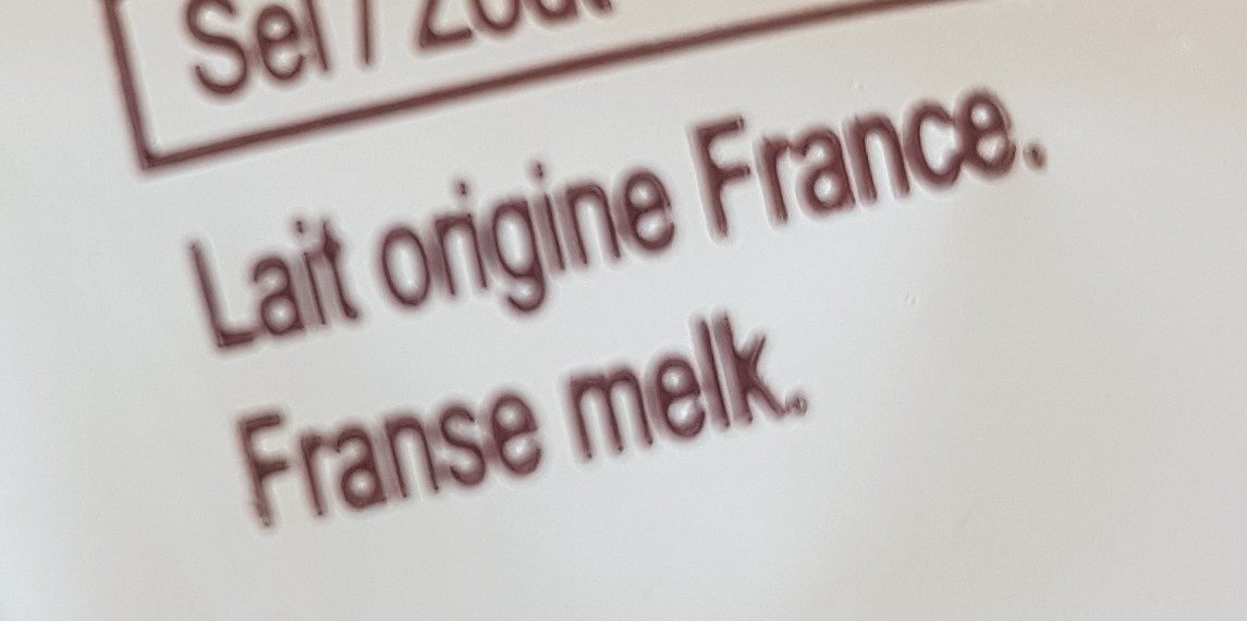 Camembert Barre Orange - Ingredients - fr