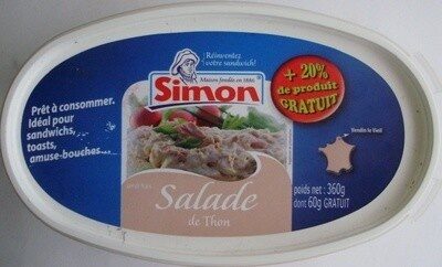 Salade de Thon (+ 20% Gratuit) - Produit
