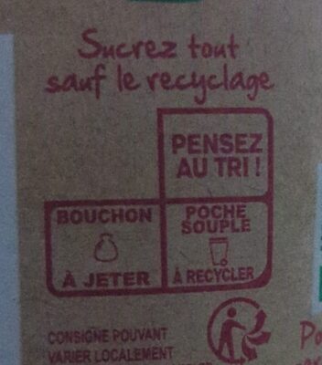 Ppk poudre betterave bio kraft daddy 750g - Recycling instructions and/or packaging information - fr