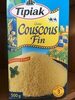 Couscous fin Tipiak - Product