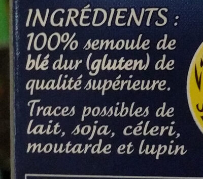 Couscous sachet cuisson - Ingredienti - fr