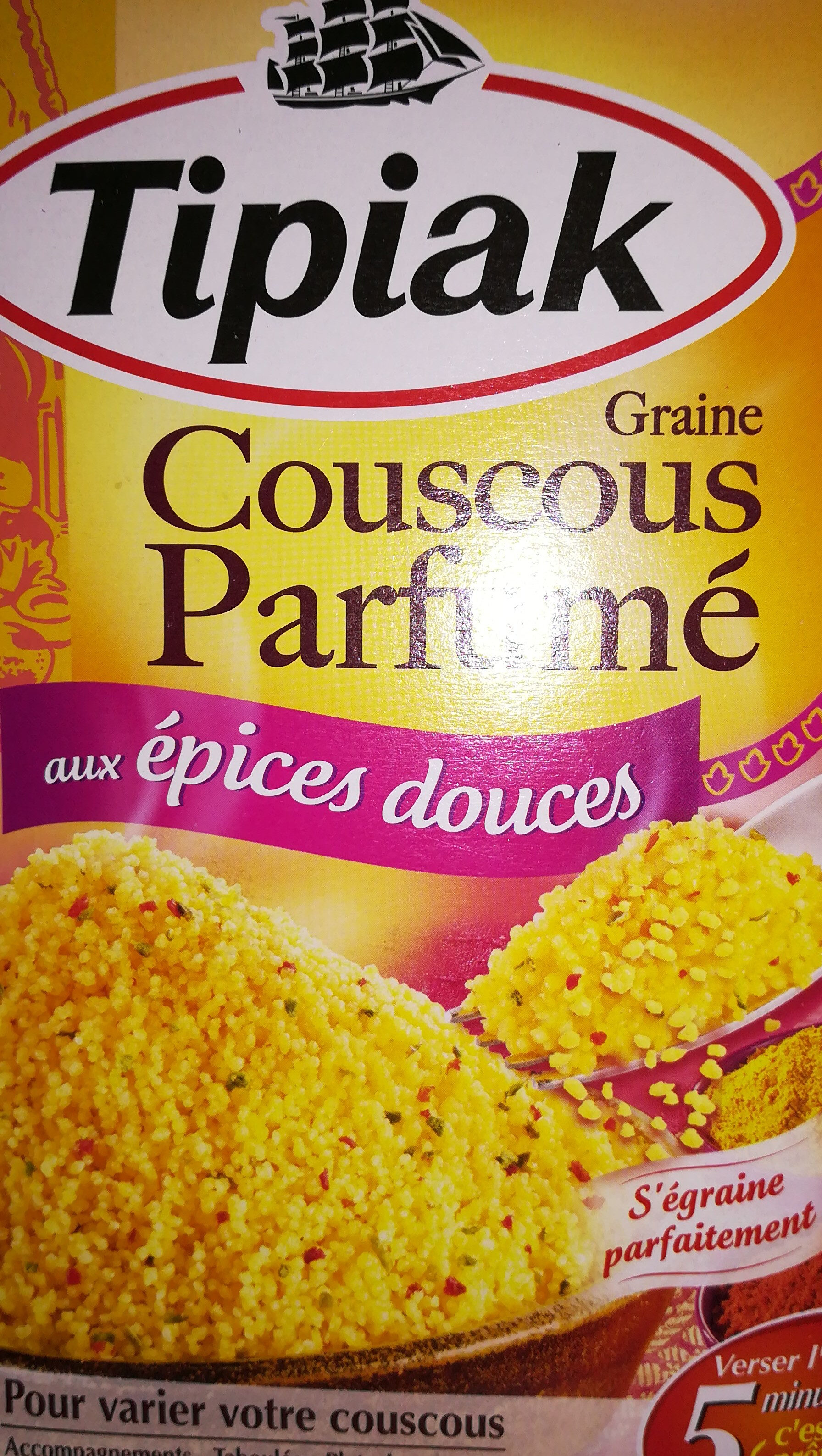 Couscous parfumé ép. douces - Produkt - fr