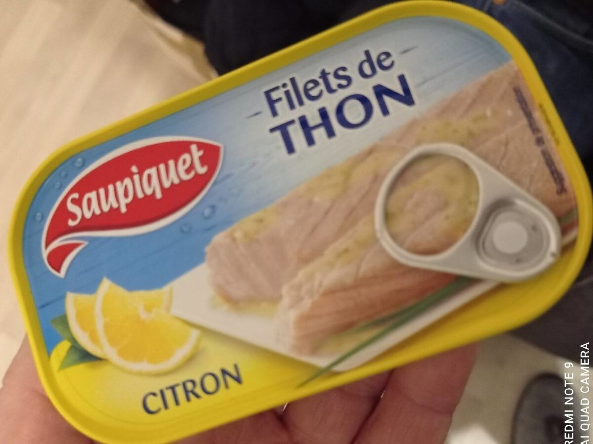 Filet de thon citron - Produit